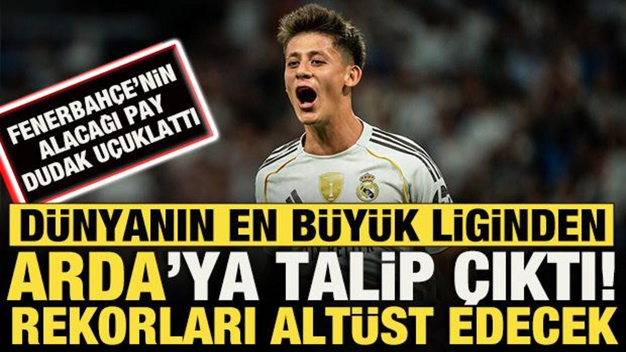 Arda G&uuml;ler'e Premier Lig'den talip! Fenerbah&ccedil;e'nin alacağı pay dudak u&ccedil;uklattı