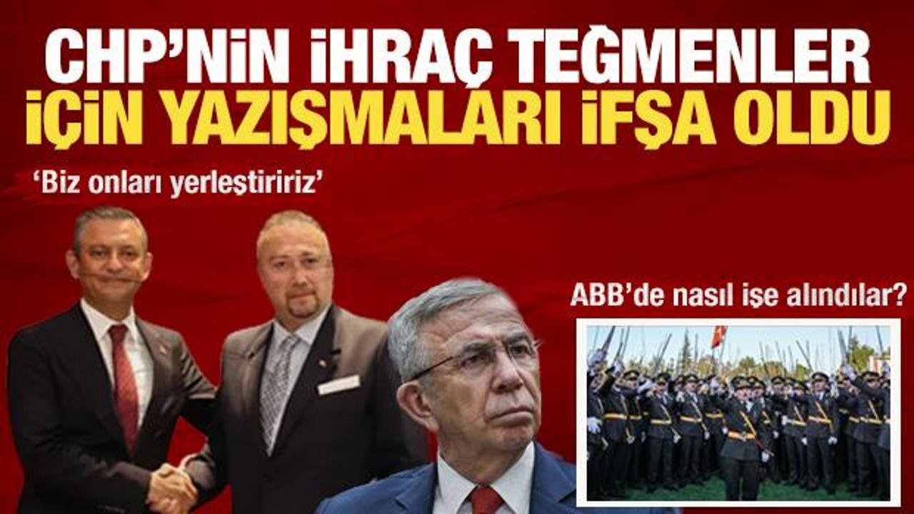 CHP&rsquo;nin ihra&ccedil; teğmen planı: &Ouml;zel ve Yalım arasındaki skandal yazışmalar ortaya &ccedil;ıktı!