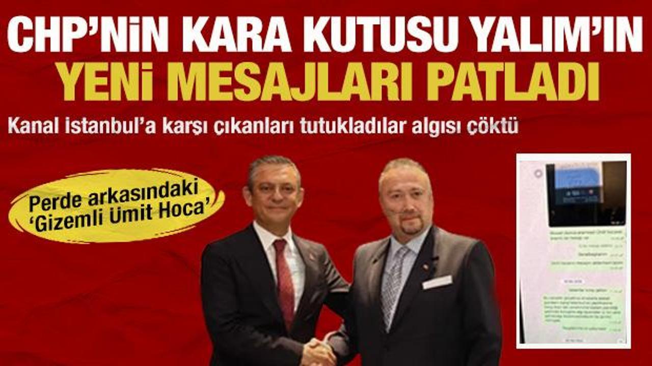 CHP'nin İSKİ operasyonunu Kanal İstanbul'la perdeleme planı deşifre oldu!