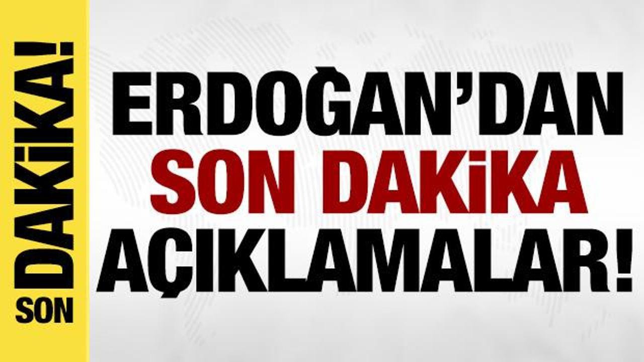 Erdoğan Kazakistan'da a&ccedil;ıklamalarda bulunuyor!