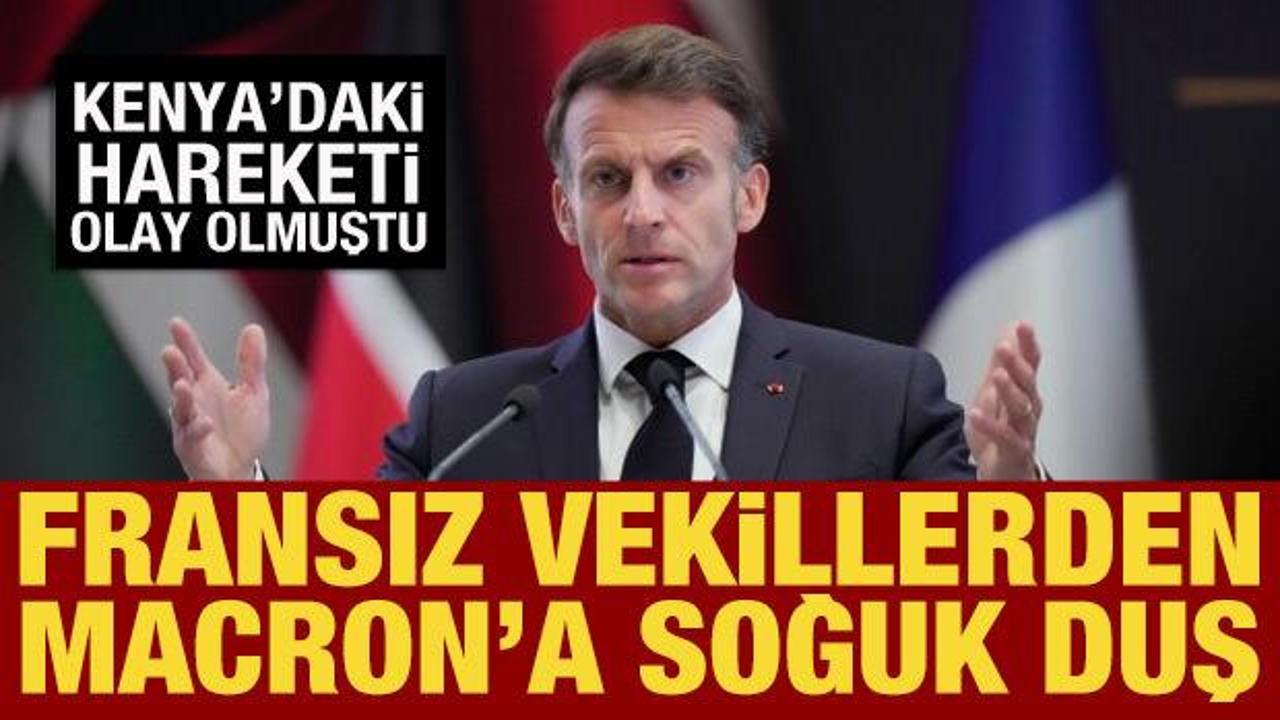 Fransız vekillerden, Macron'a "s&ouml;m&uuml;rgeci hareketi" tepkisi