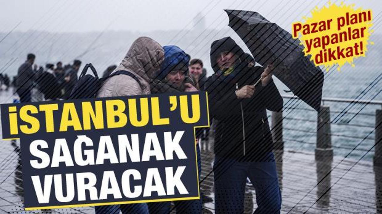 G&ouml;k g&uuml;r&uuml;lt&uuml;l&uuml; sağanak geliyor! Meteoroloji İstanbul dahil bir&ccedil;ok ili uyardı