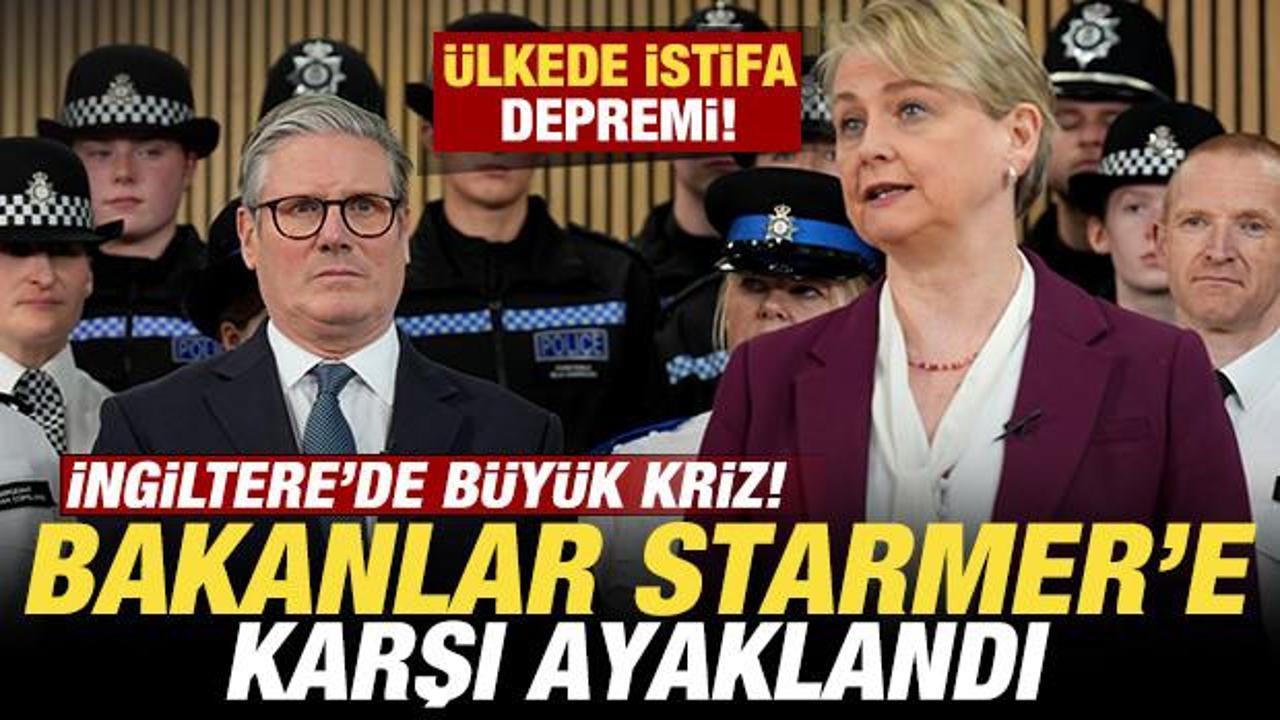 İngiltere’de büyük kriz! Bakanlar Starmer’e karşı ayaklandı! İstifa depremi