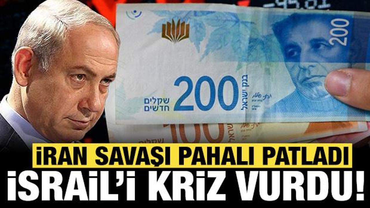 İran gerilimi ekonomiyi vurdu! İsrail'de dikkat &ccedil;eken daralma