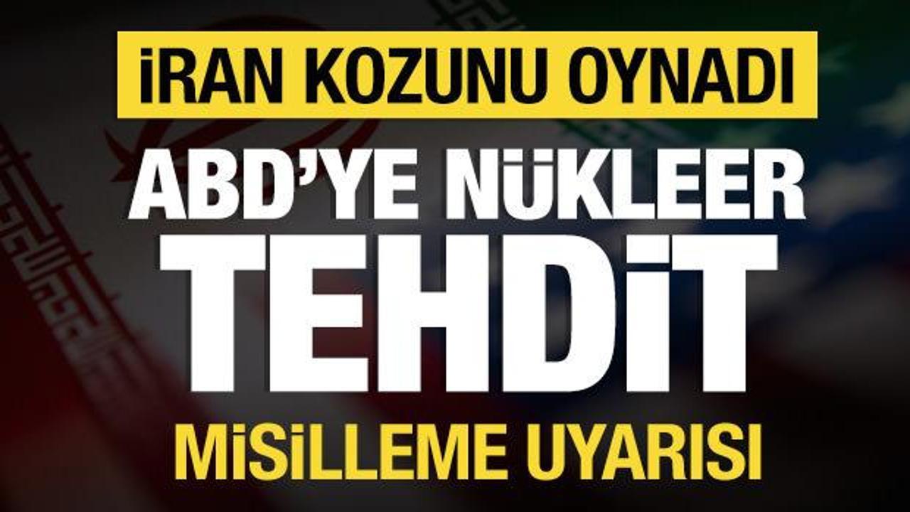 İran kozunu oynadı: ABD'ye n&uuml;kleer tehdit! Devrim Muhafızlarından misilleme uyarısı