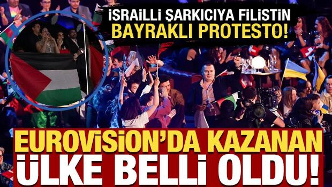 İsrail'in protesto edildiği Eurovision'u Bulgaristan kazandı!