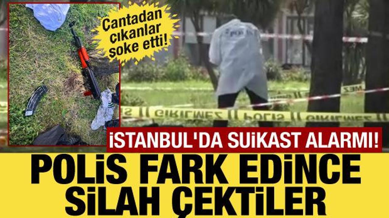 İstanbul'da sıcak saatler! Polise silah &ccedil;ekti, yakayı ele verdi!
