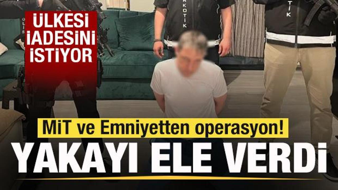 MİT, su&ccedil; &ouml;rg&uuml;t&uuml; liderinin kardeşini yakaladı! &Uuml;lkesi iadesini istiyor