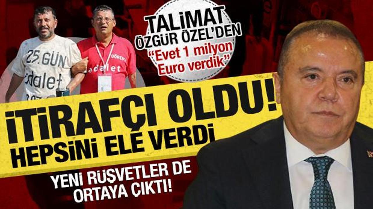 Muhittin B&ouml;cek itiraf&ccedil;ı oldu: R&uuml;şvet talimatı &Ouml;zg&uuml;r &Ouml;zel'denmiş! Para trafiği b&uuml;y&uuml;yor