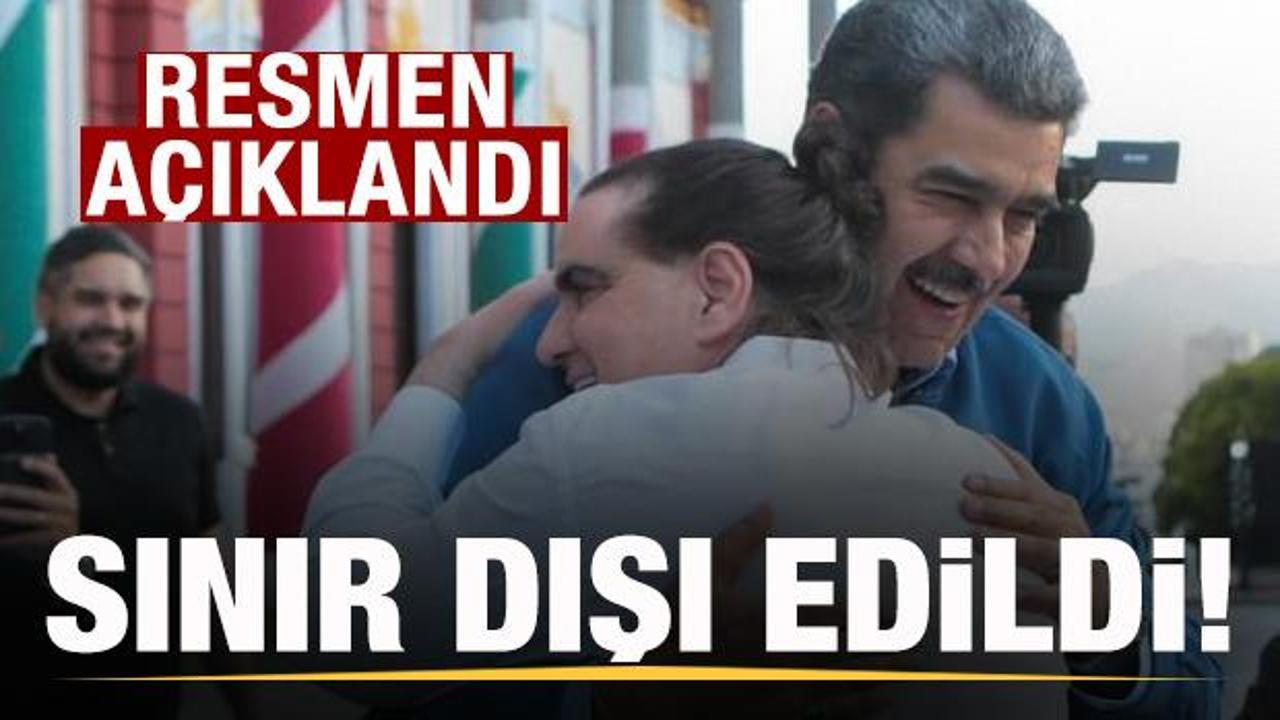 Resmen duyuruldu! Maduro’nun sağ kolu Alex Saab sınır dışı edildi Resmen duyuruldu! Maduro’nun sağ kolu Alex Saab sınır dışı edildi