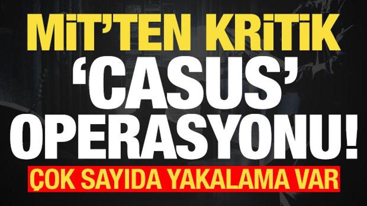 Son dakika: MİT'ten son dakika casus operasyonu! &Ccedil;ok sayıda yakalama...