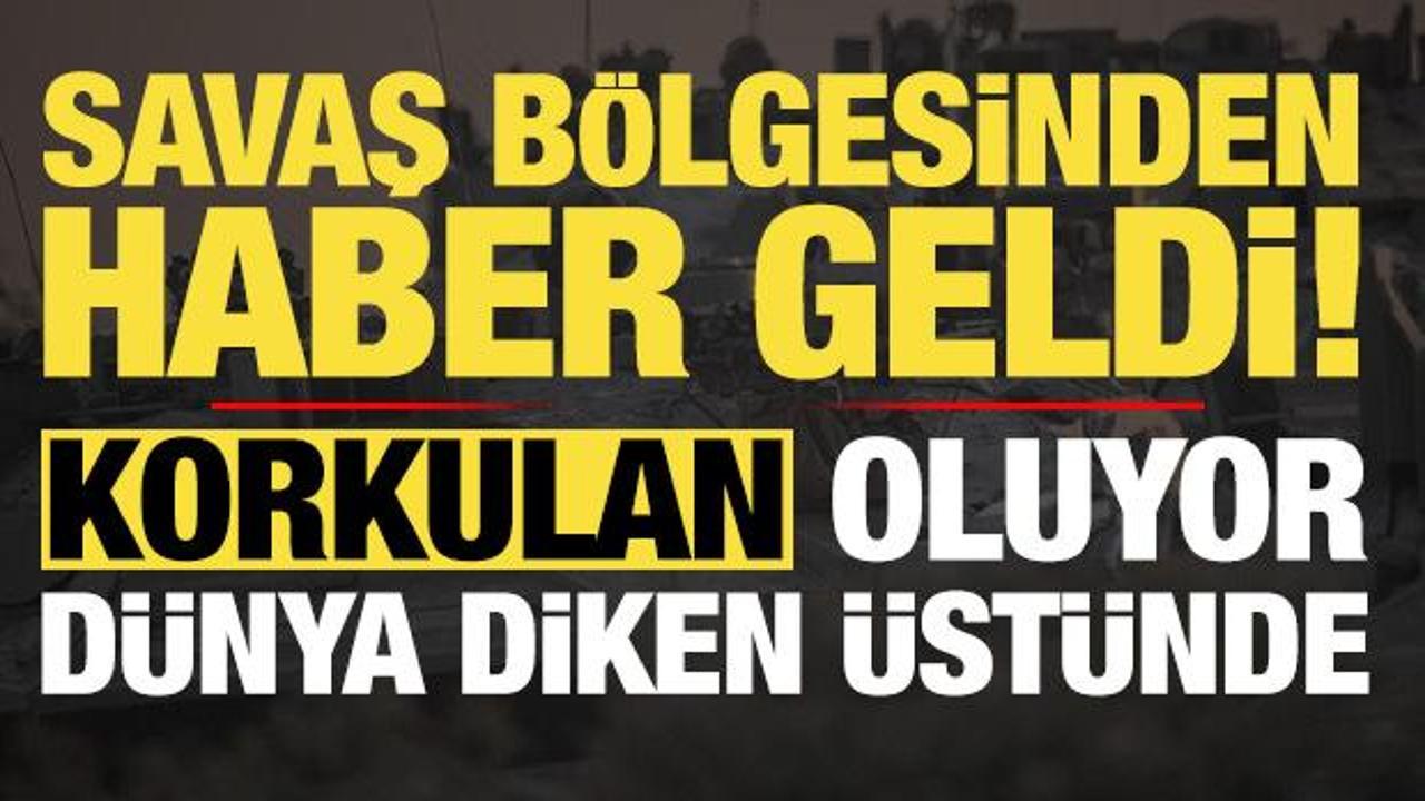 Son dakika: Savaş b&ouml;lgesinden haber geldi! D&uuml;nyayı panikletecek gelişme, alarma ge&ccedil;ildi...