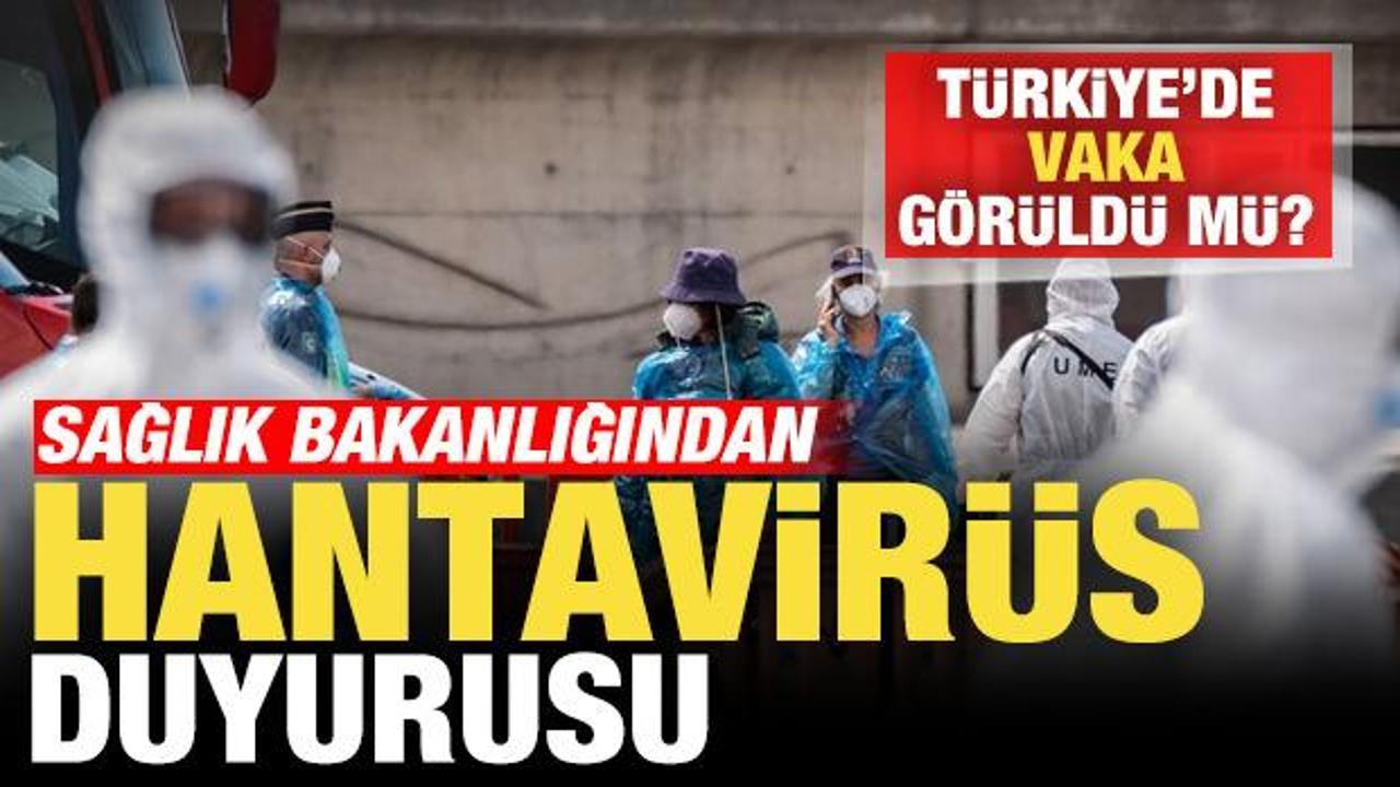 Türkiye’de vaka görüldü mü? Sağlık Bakanlığından son dakika Hantavirüs duyurusu