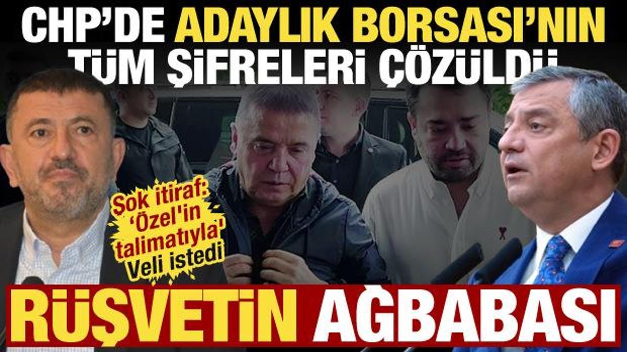 Veli Ağbaba inkar etmişti! B&ouml;cek'in oğlundan r&uuml;şvet itirafı! &Ouml;zg&uuml;r &Ouml;zel'in talimatıyla...