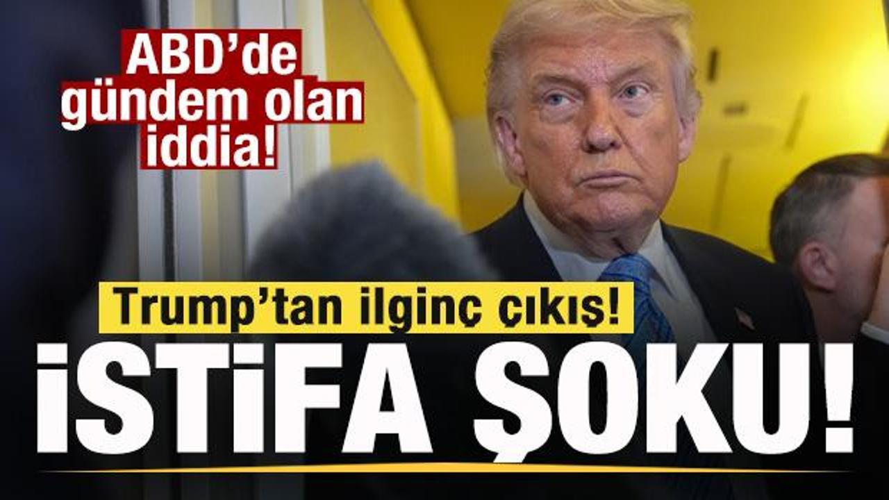 ABD'de istifa şoku! İstihbarat Direkt&ouml;r&uuml; bıraktı! Trump'tan ilgin&ccedil; &ccedil;ıkış! İran iddiası