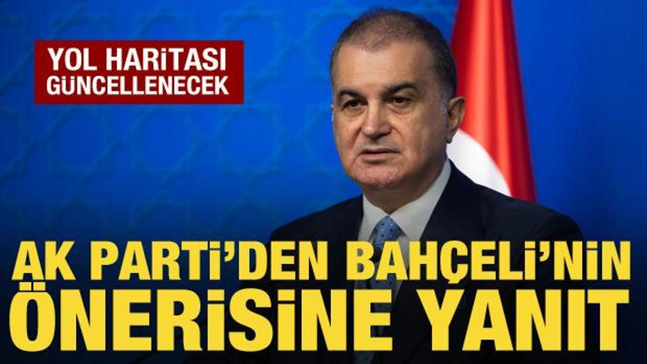  AK Parti S&ouml;zc&uuml;s&uuml; &Ouml;mer &Ccedil;elik'ten Bah&ccedil;eli'nin &ouml;nerisine yanıt