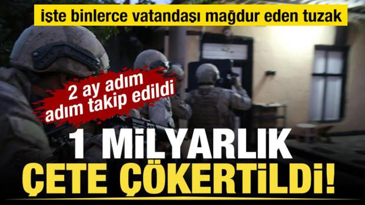 &Ccedil;ete, 23 ildeki dev operasyonla &ccedil;&ouml;kertildi: 1 milyar TL'lik işlem hacmi!