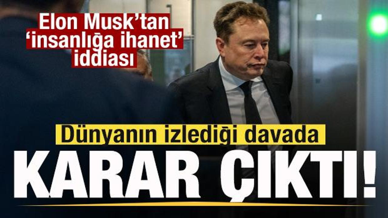 Elon Musk'a b&uuml;y&uuml;k şok! D&uuml;nyanın izlediği 'İhanet' davasını kaybetti