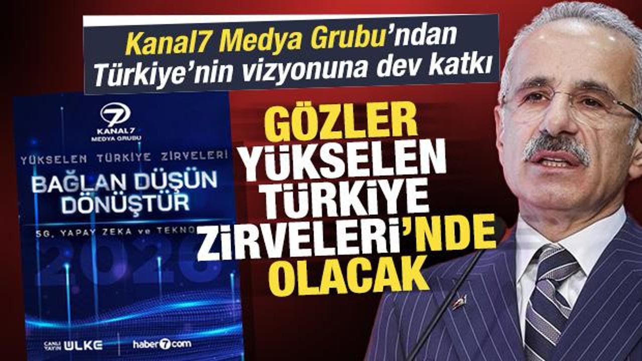 Kanal7 Medya Grubu'nun d&uuml;zenlediği Y&uuml;kselen T&uuml;rkiye Zirveleri'nin 2'ncisi i&ccedil;in geri sayım