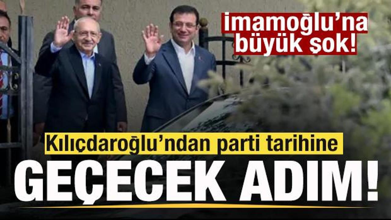 Kılı&ccedil;daroğlu'ndan parti tarihine ge&ccedil;ecek adım! D&uuml;ğmeye basıldı! İmamoğlu'na b&uuml;y&uuml;k şok!