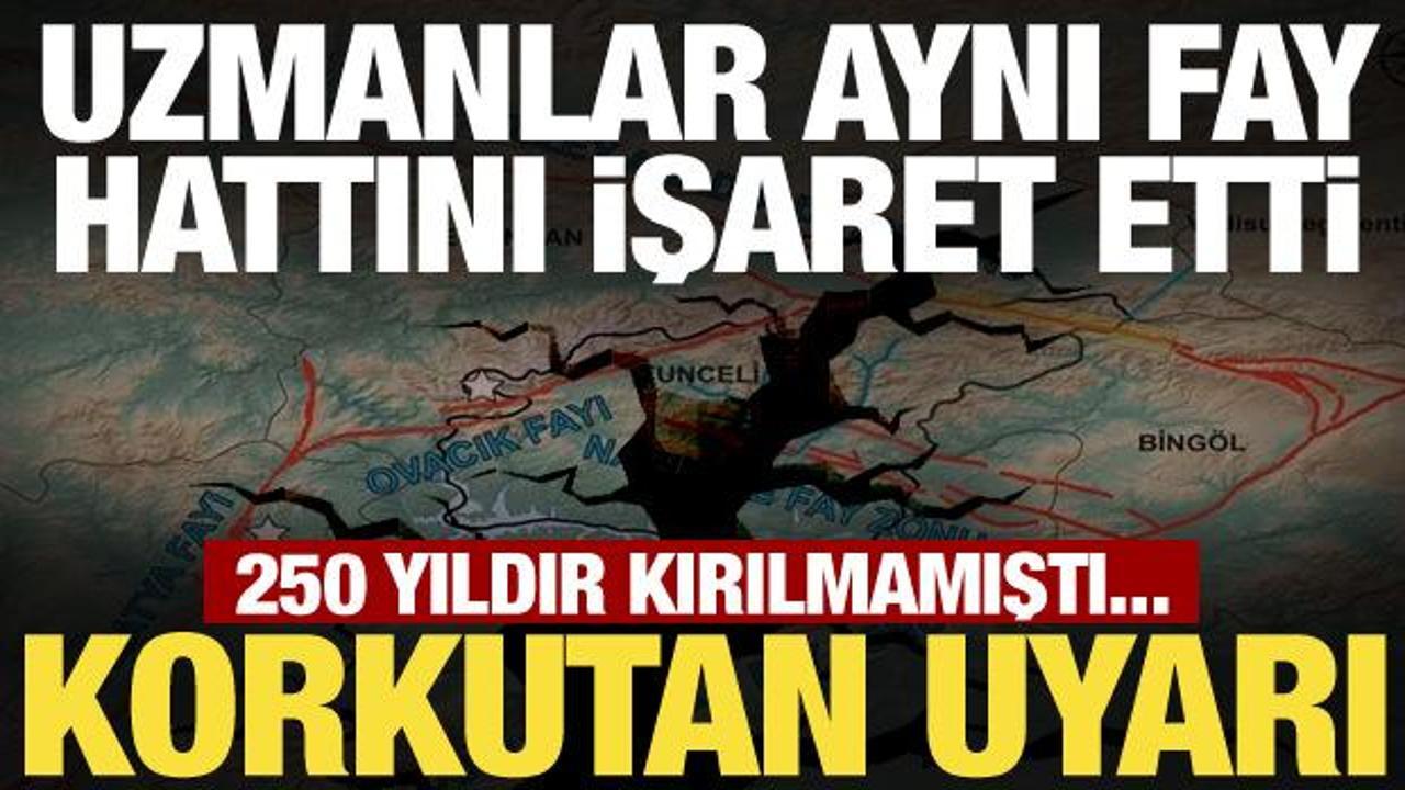 Malatya depremi sonrası g&ouml;zler Yedisu Fayı&rsquo;nda! Uzmanlar uyardı: 250 yıldır kırılmadı!