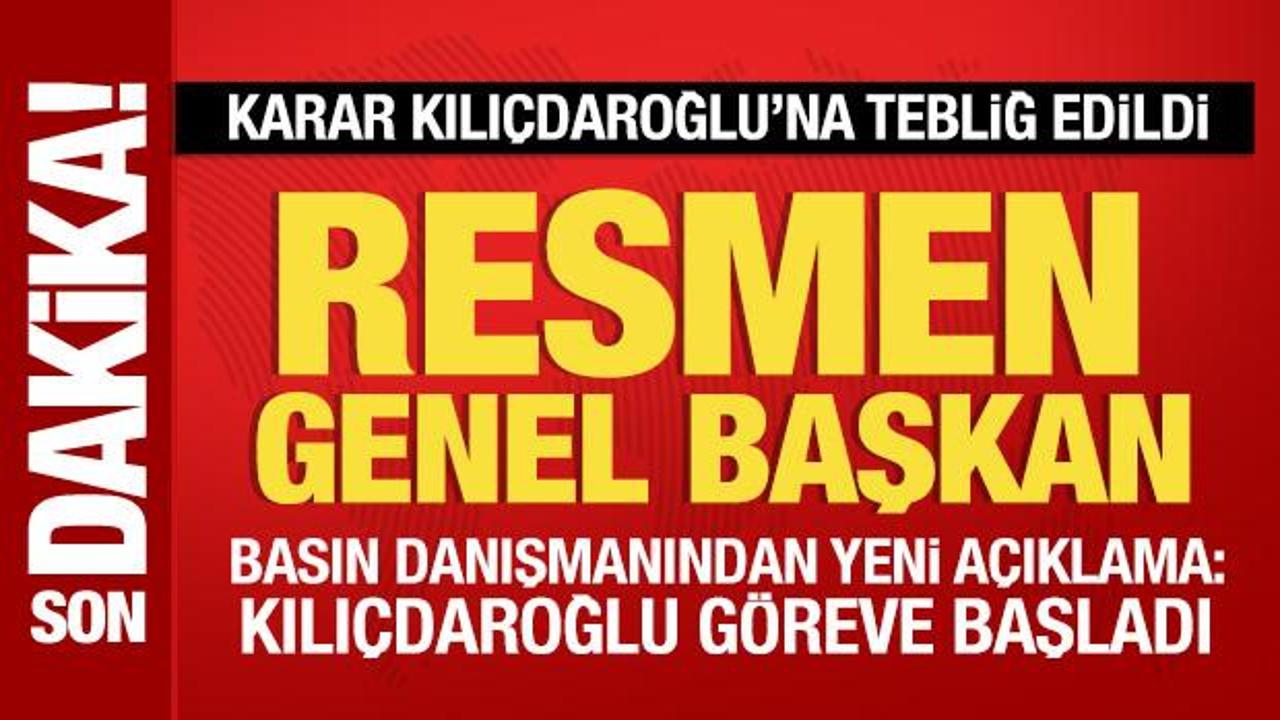 Mutlak butlan Kılı&ccedil;daroğlu'na tebliğ edildi