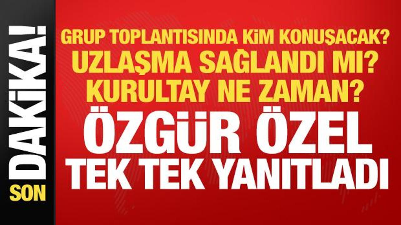 &Ouml;zg&uuml;r &Ouml;zel 'uzlaşma yok' diyerek 40 g&uuml;ne dikkat &ccedil;ekti: Kılı&ccedil;daroğlu i&ccedil;in iyi olacak!