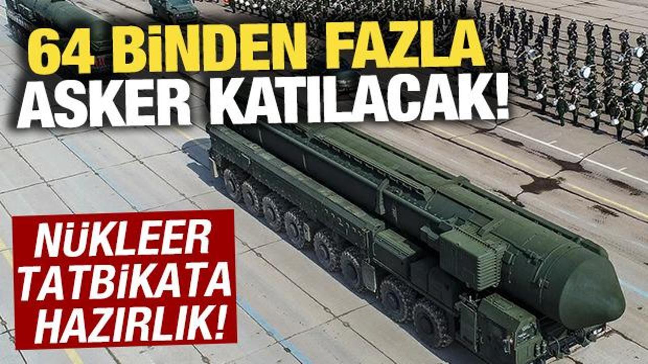 Rusya’dan nükleer tatbikat! 64 binden fazla asker katılacak