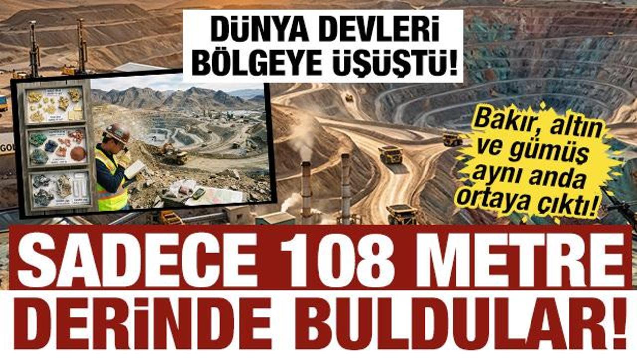 Sadece 108 metre derinde buldular! D&uuml;nya devleri milyarlarca dolarlık b&ouml;lgeye &uuml;ş&uuml;şt&uuml;!