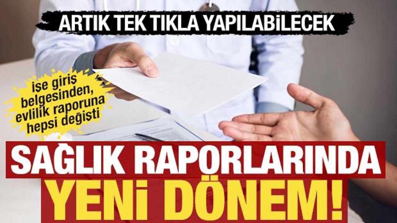 Sağlık raporlarında yeni d&ouml;nem! Resmi Gazete'de yayımlandı: e-Nabız devreye girecek
