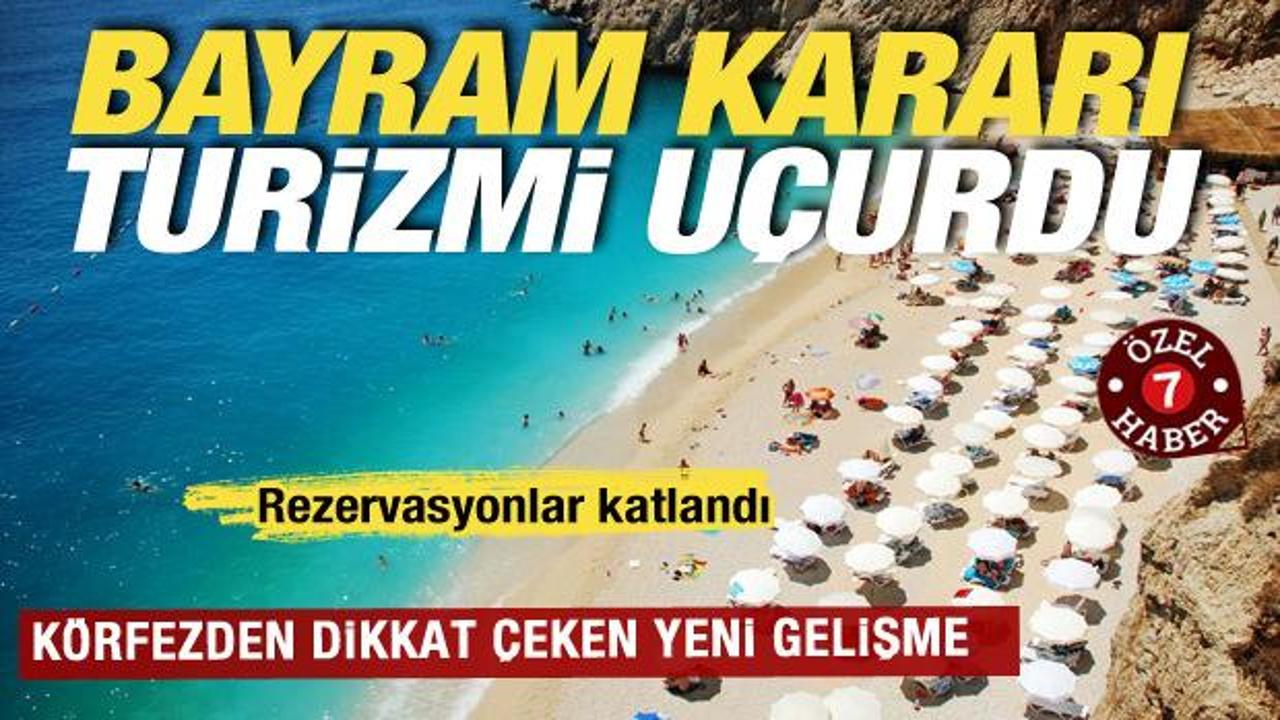 Turizmde bayram bereketi: Yaz sıcakları ve 9 g&uuml;nl&uuml;k tatil birleşti: Sahiller dolup taşacak