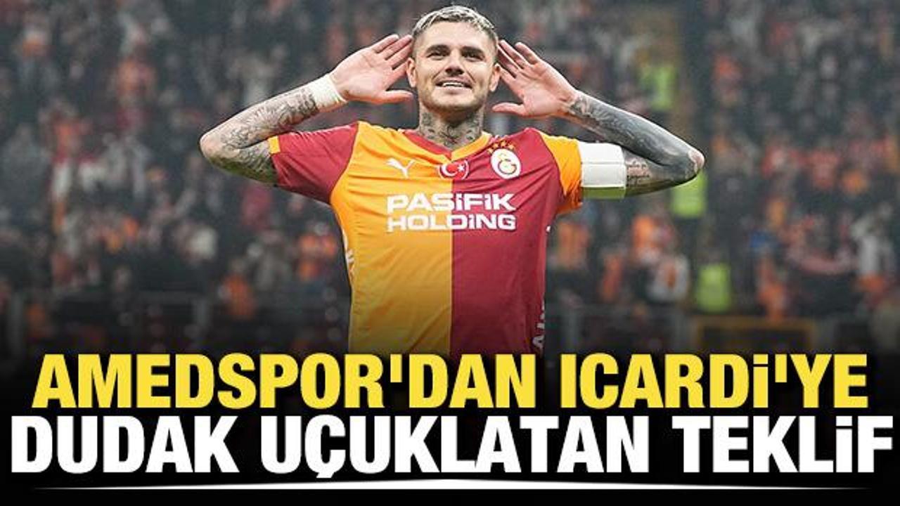 Amedspor'dan Mauro Icardi'ye dudak u&ccedil;uklatan teklif