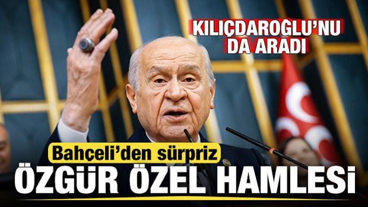 Bahçeli’den sürpriz Özgür Özel hamlesi! Kılıçdaroğlu’nu da aradı Bahçeli’den sürpriz Özgür Özel hamlesi! Kılıçdaroğlu’nu da aradı
