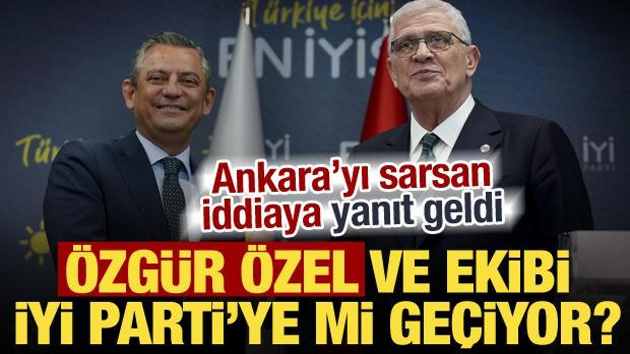 Bomba iddia: &Ouml;zg&uuml;r &Ouml;zel İYİ Parti'ye mi ge&ccedil;iyor? M&uuml;savat Dervişoğlu'ndan yanıt geldi