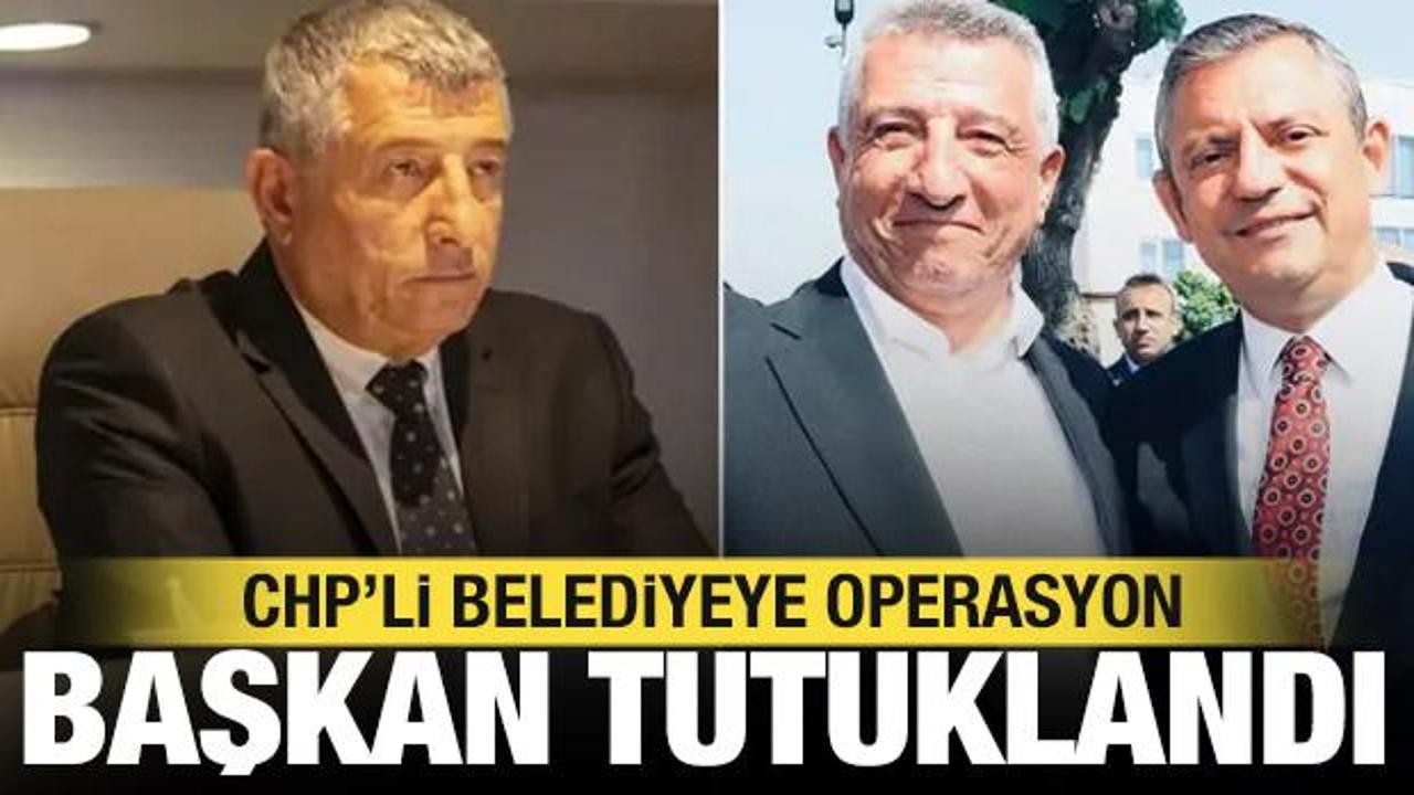CHP'li G&uuml;zelbah&ccedil;e Belediyesi'ne operasyon: Belediye Başkanı ve imar m&uuml;d&uuml;r&uuml; tutuklandı