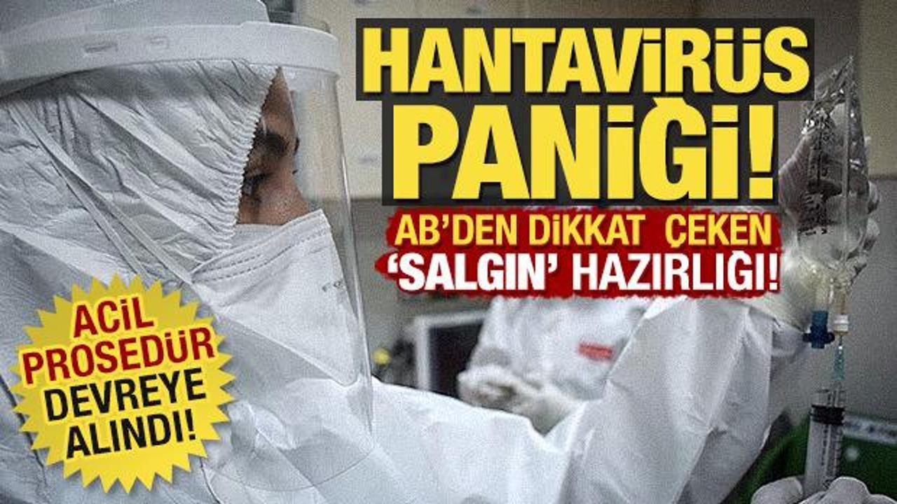 D&uuml;nyada 'Hantavir&uuml;s' paniği! AB'den dikkat &ccedil;eken hamle: Yeni salgına mı hazırlanıyorlar?