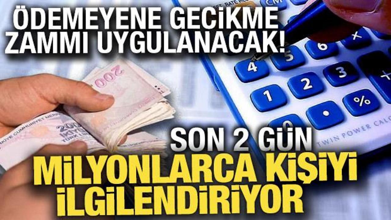 Ev, arsa ve d&uuml;kkan sahipleri dikkat! Emlak vergisi &ouml;demeleri i&ccedil;in son 2 g&uuml;n