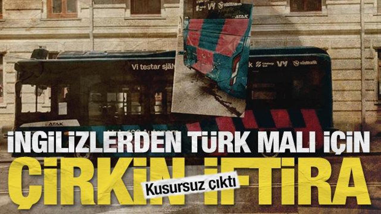 İngiliz basınının Karsan karalaması elinde patladı: İşte İsve&ccedil;'teki kazanın ger&ccedil;eği