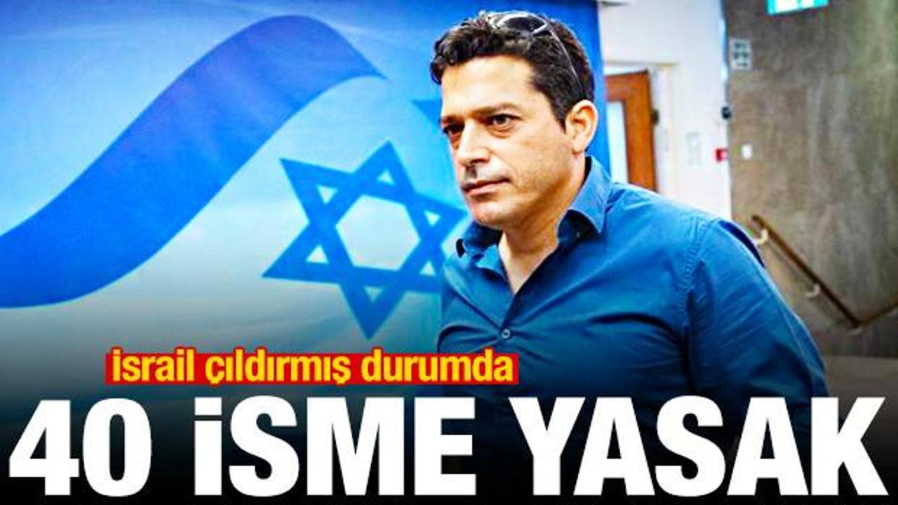 İsrail 40 aktivisti kara listeye aldı