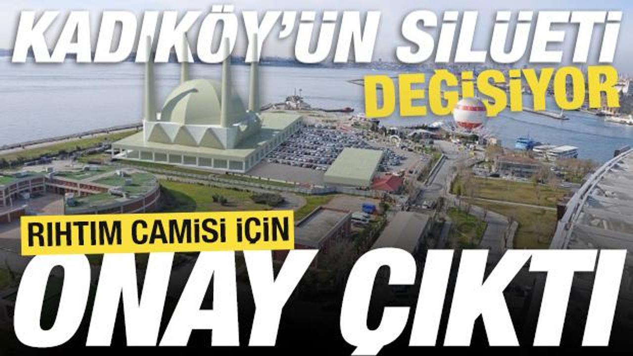 Kadık&ouml;y'&uuml;n sil&uuml;eti değişiyor: Rıhtım camisi i&ccedil;in onay &ccedil;ıktı