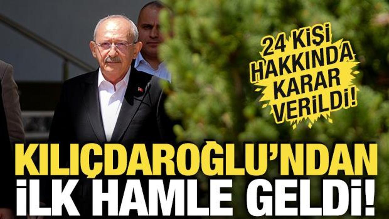 Kemal Kılı&ccedil;daroğlu'ndan ilk hamle geldi! 24 &ccedil;alışanın işine son verildi