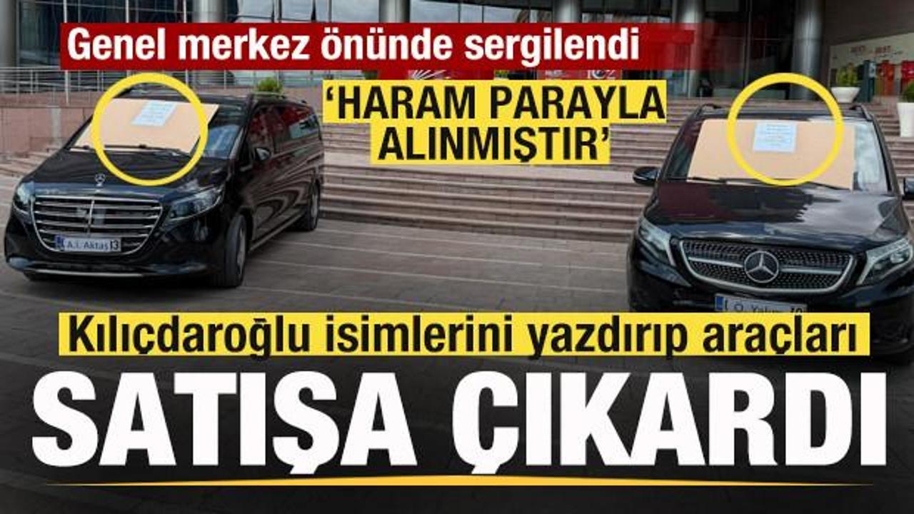 Kılıçdaroğlu iki aracı satışa çıkardı! Gündem olan kare! ‘Haram parayla alınmıştır’ Kılıçdaroğlu iki aracı satışa çıkardı! Gündem olan kare! ‘Haram parayla alınmıştır’