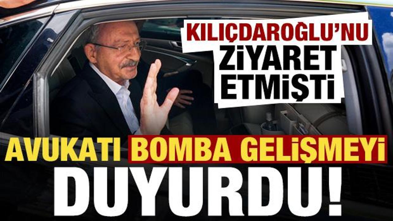 Kılı&ccedil;daroğlu'nun avukatı, g&ouml;r&uuml;şme sonrası bomba gelişmeyi duyurdu! 