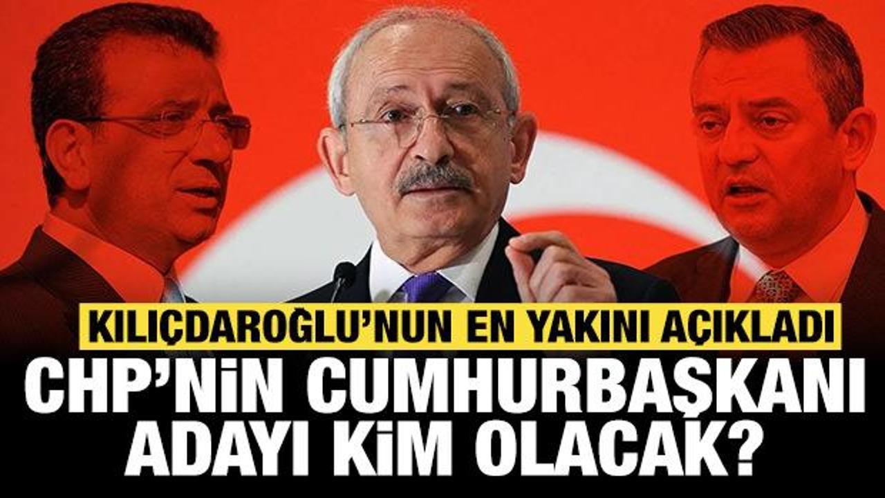 Kılıçdaroğlu’nun en yakını canlı yayında açıkladı: CHP’nin Cumhurbaşkanı adayı kim olacak?