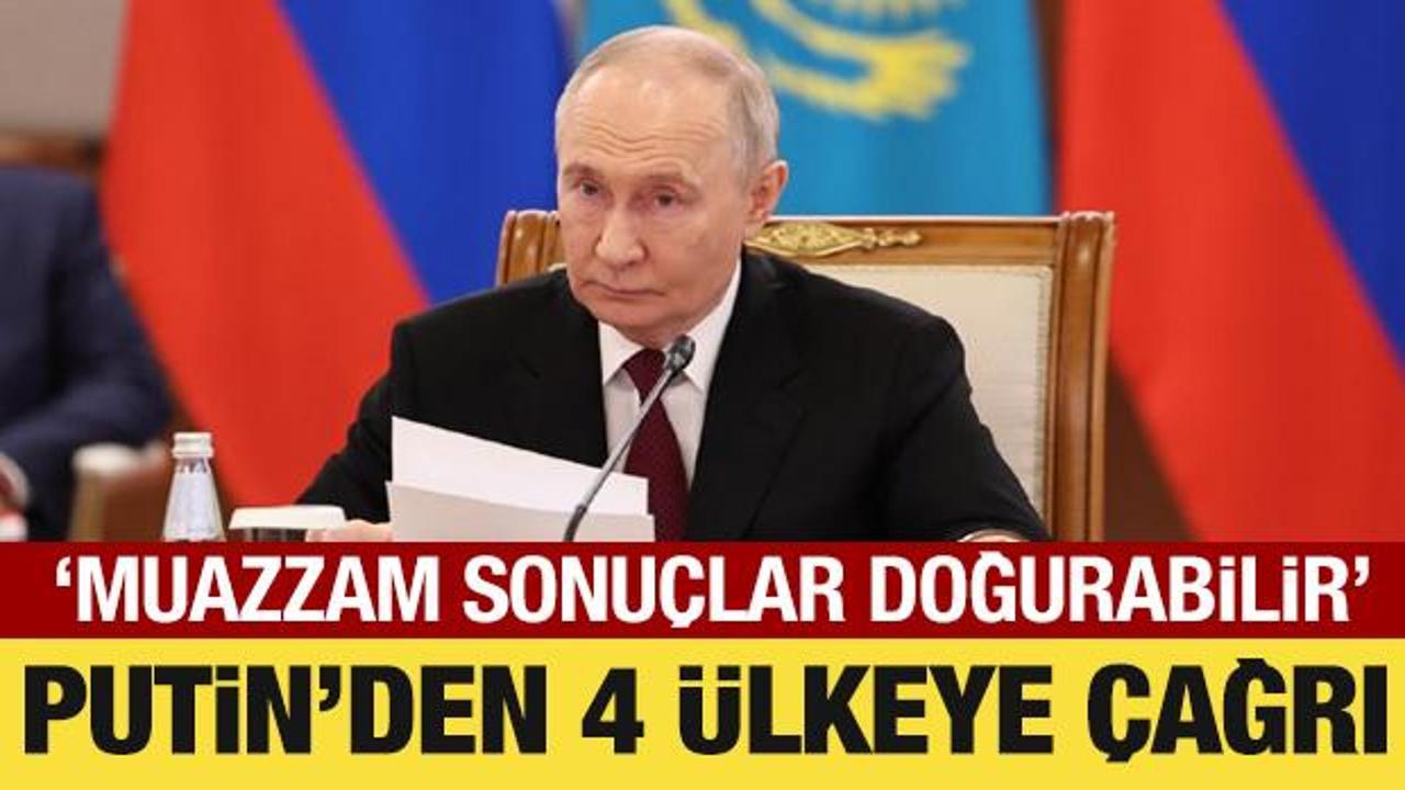 Putin'den 4 &uuml;lkeye yapay zeka &ccedil;ağrısı: Muazzam sonu&ccedil;lar doğurabilir!