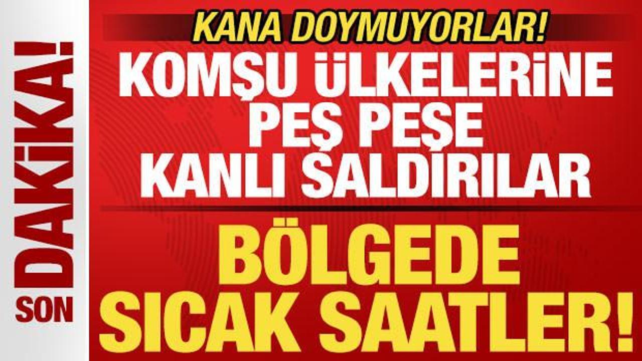 Son dakika: Ateşkesi bozan İsrail kana doymuyor! Komşu &uuml;lkeye saldırı başlattılar