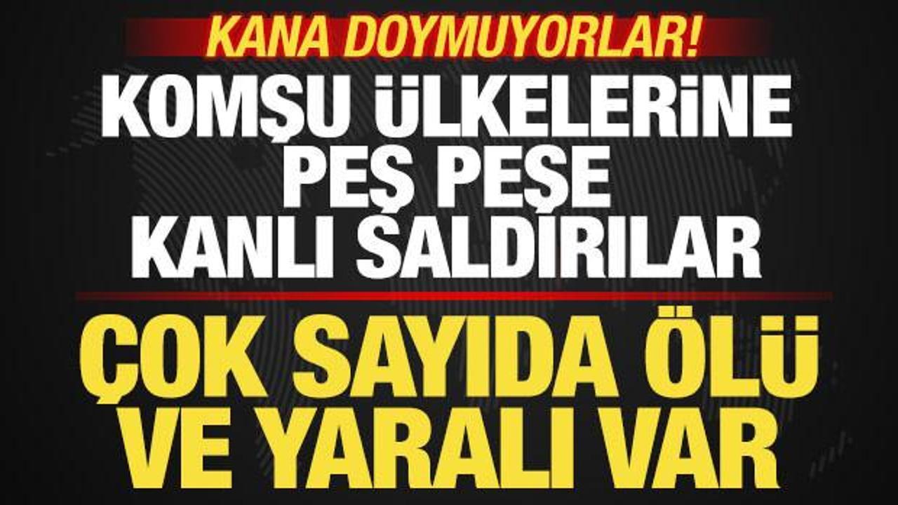 Ateşkesi bozan İsrail kana doymuyor! Komşu &uuml;lkeye saldırı başlattılar! &Ccedil;ok sayıda &ouml;l&uuml; var