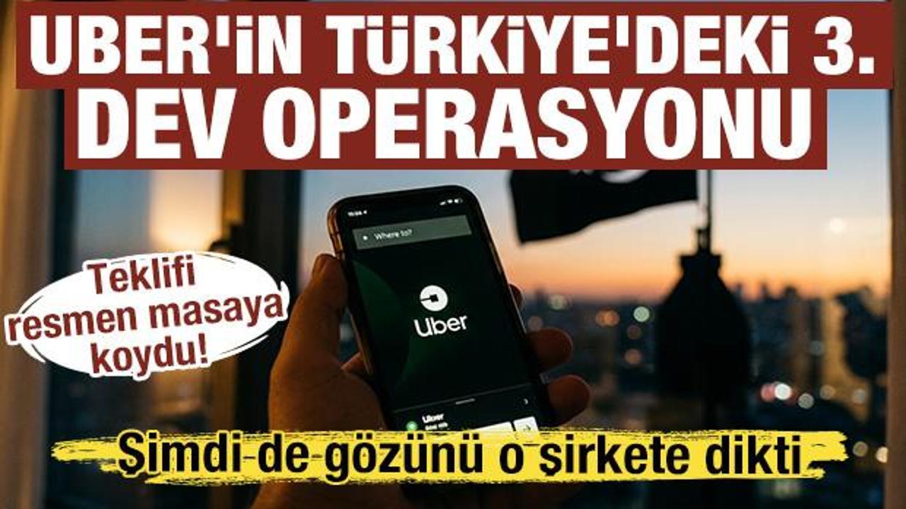 Trendyol ve Getir'den sonra yeni hedef: Uber bir şirketi daha b&uuml;nyesine katıyor