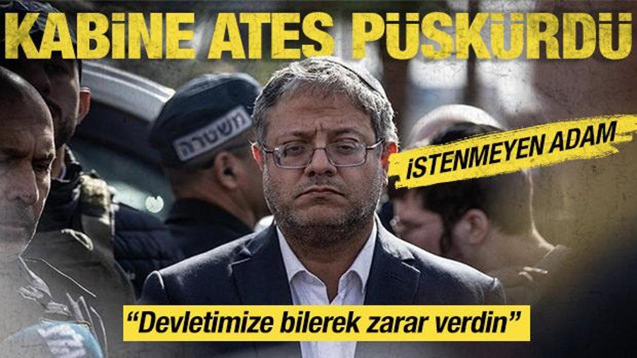 Yağlı urganlıyı d&uuml;nyadan sonra İsrail kabinesi de istenmeyen adam ilan etti 