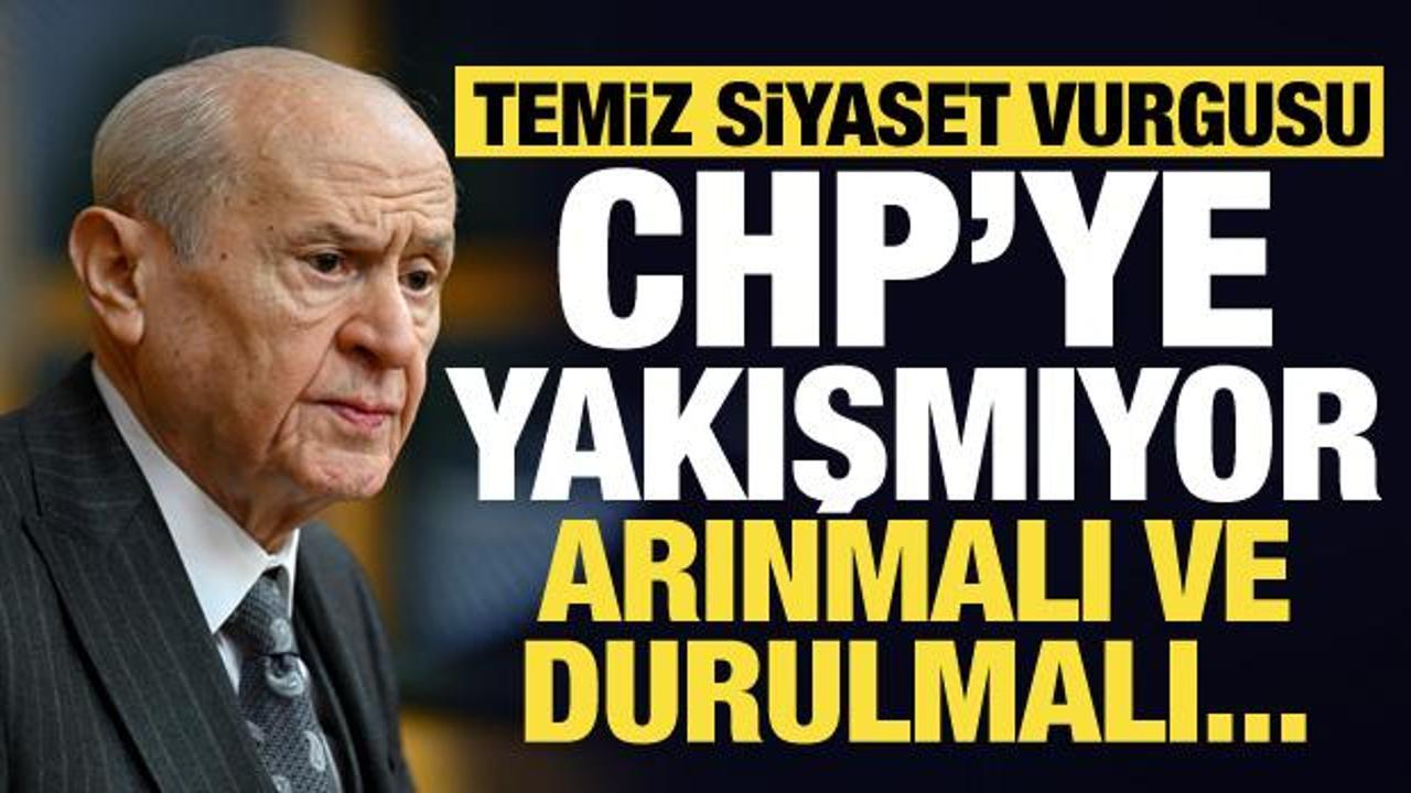 Bah&ccedil;eli'den dikkat &ccedil;eken s&ouml;zler: Yaşananlar CHP'ye yakışmıyor!